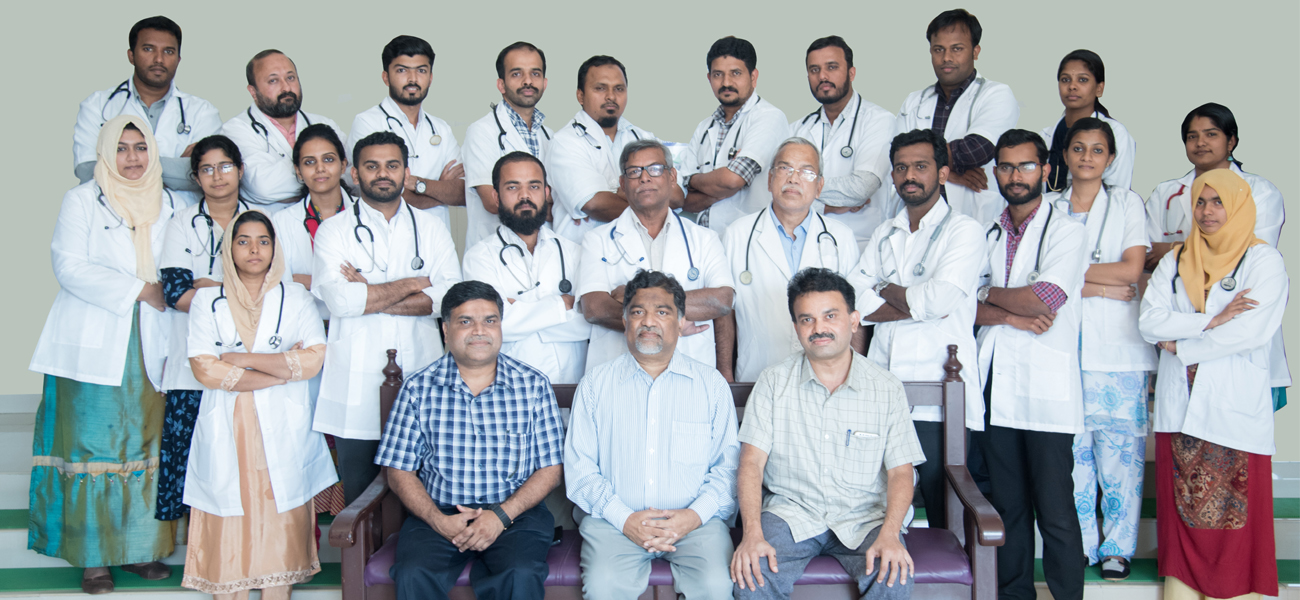 Dr P Abdul Gafoor and his team